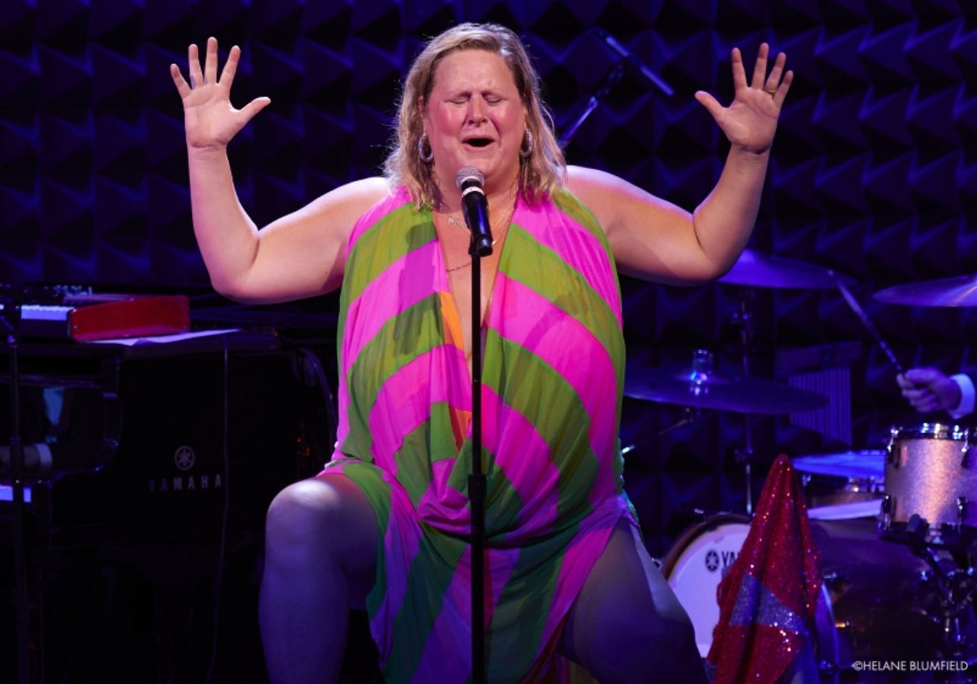 Photos:  Bridget Everett & The Tender Moments at Joe's Pub by Helane Blumfield  Image