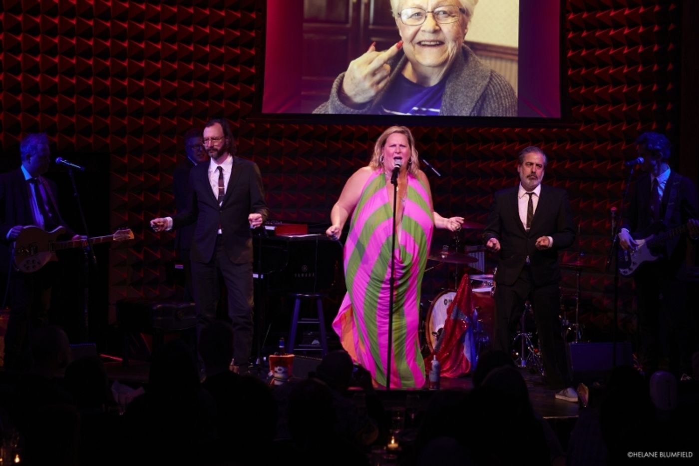 Photos:  Bridget Everett & The Tender Moments at Joe's Pub by Helane Blumfield  Image