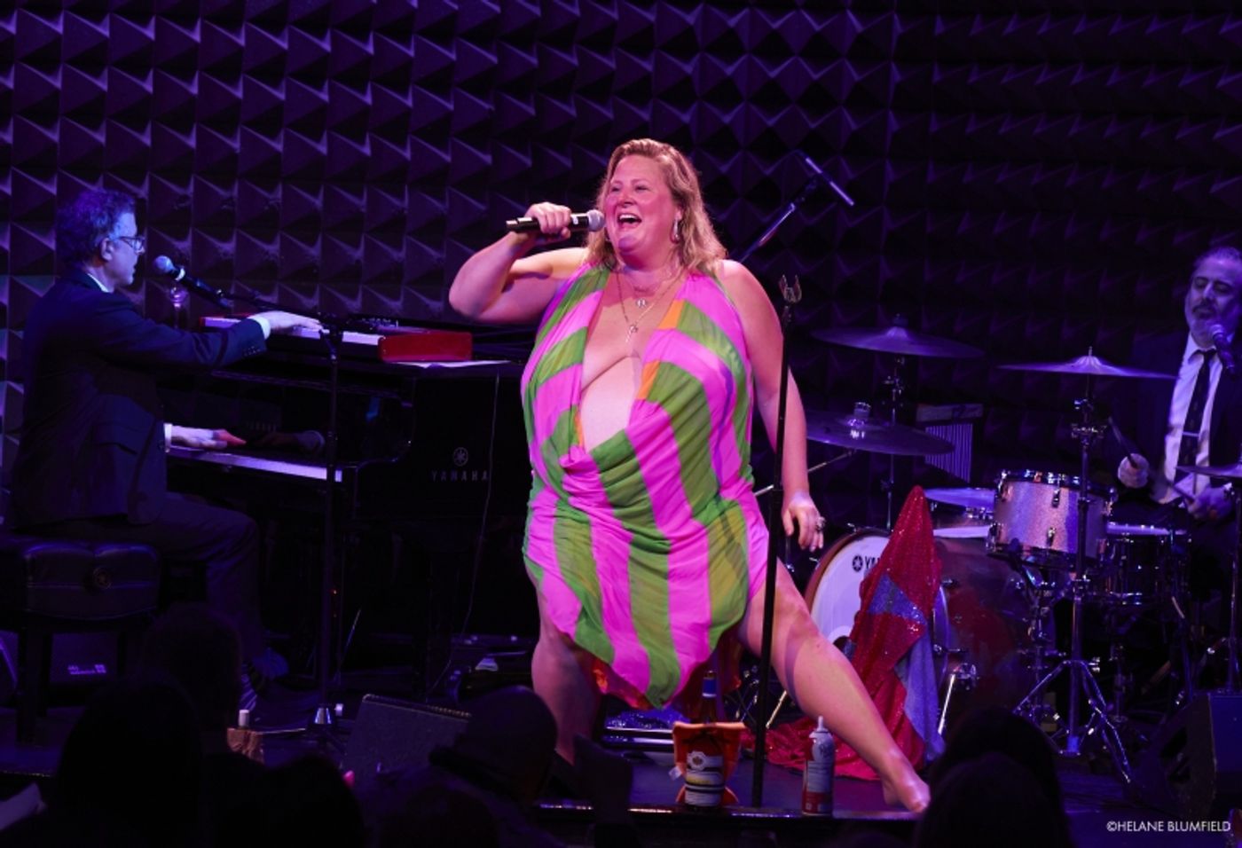 Photos:  Bridget Everett & The Tender Moments at Joe's Pub by Helane Blumfield  Image