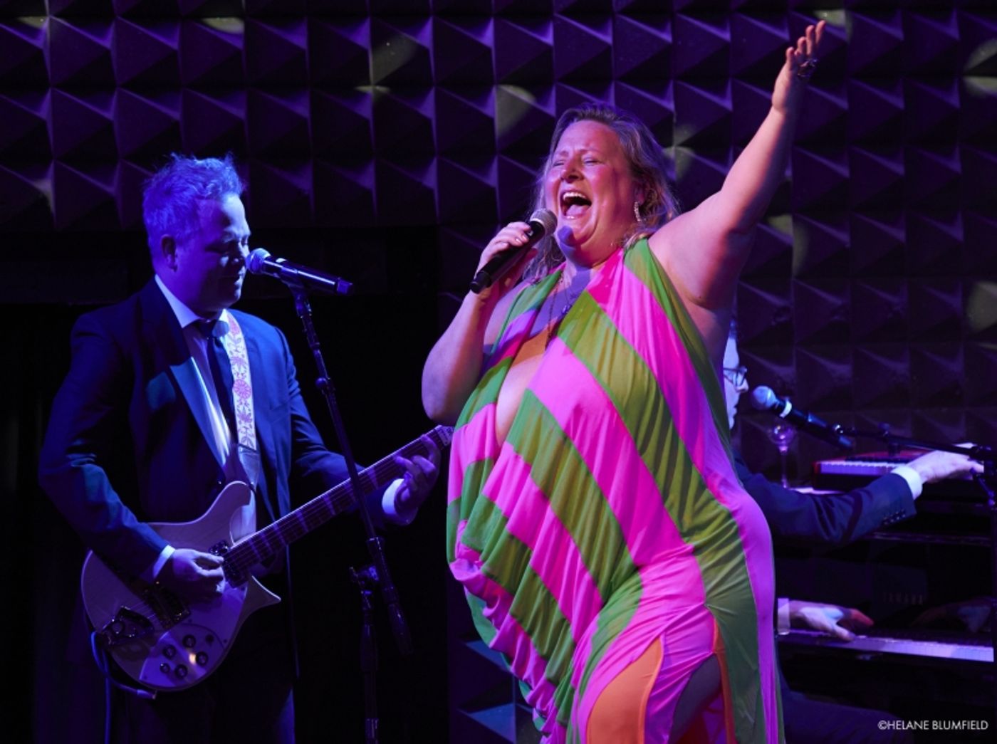 Photos:  Bridget Everett & The Tender Moments at Joe's Pub by Helane Blumfield  Image