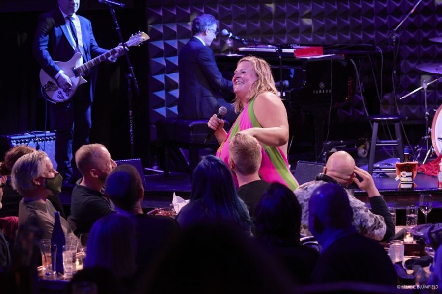 Photos: Bridget Everett & The Tender Moments at Joe's Pub by Helane Blumfield Image