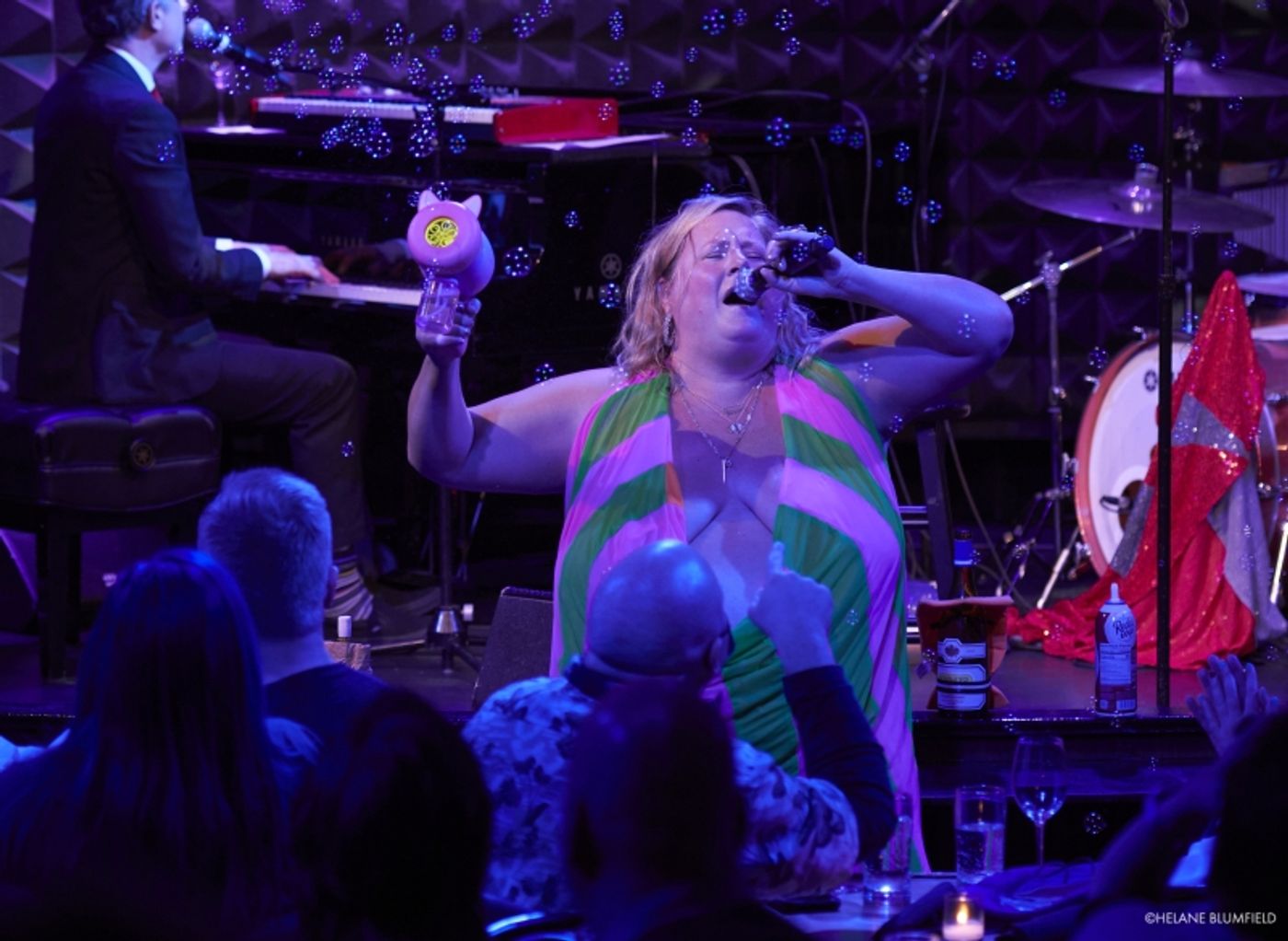 Photos:  Bridget Everett & The Tender Moments at Joe's Pub by Helane Blumfield  Image