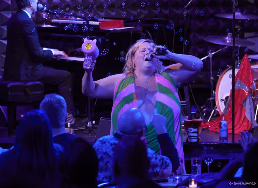 Photos: Bridget Everett & The Tender Moments at Joe's Pub by Helane Blumfield Image