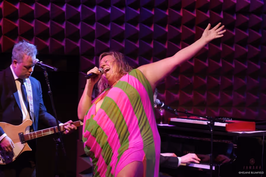 Photos: Bridget Everett & The Tender Moments at Joe's Pub by Helane Blumfield Image