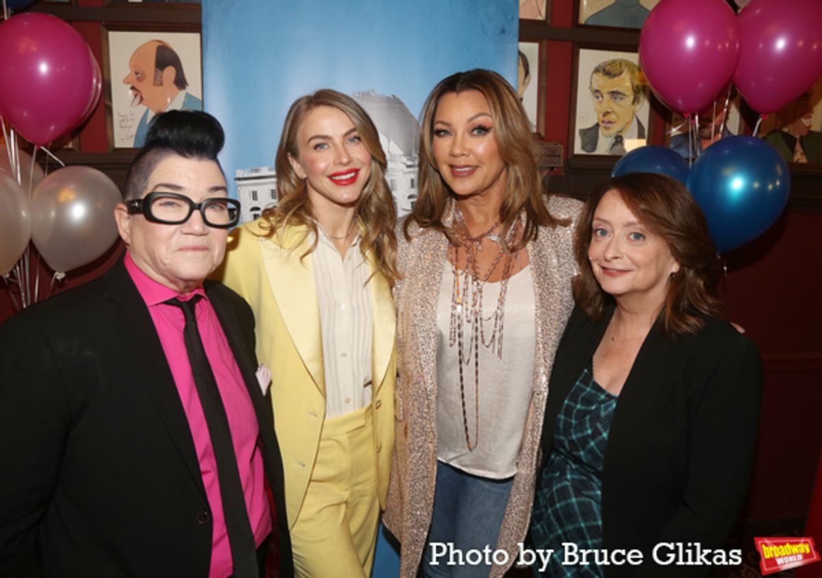 Lea DeLaria, Julianne Hough, Vanessa Williams and Rachel Dratch at 