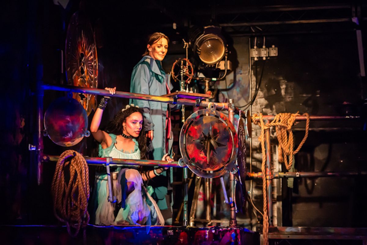 Kate Littlewood and Ruby Crepin-Glynne at Photos: First Look at Wildcard Theatre's TEMPEST at Pleasance London