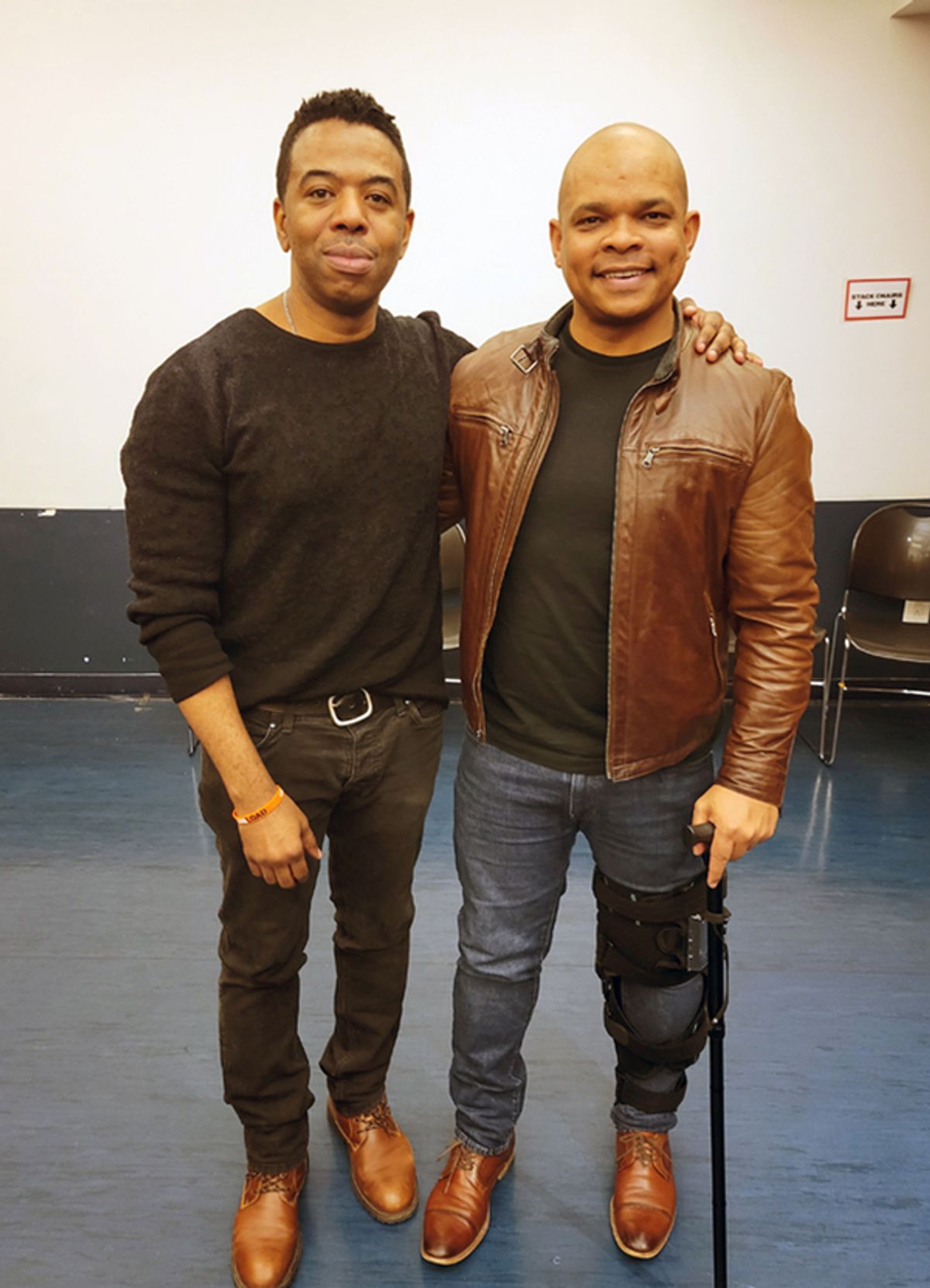 Ian Eaton, Warren Adams  at 