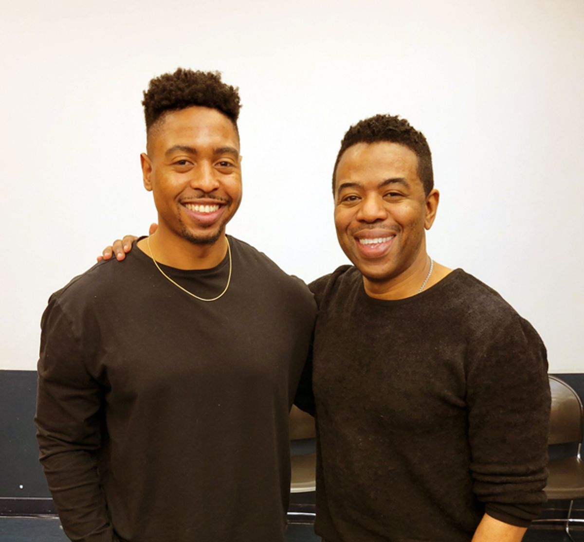 Bryce Michael Wood with Ian Eaton  at 