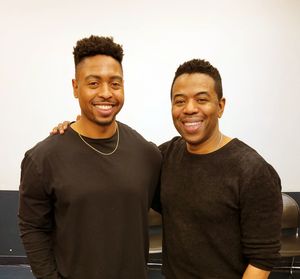 Bryce Michael Wood with Ian Eaton  Photo