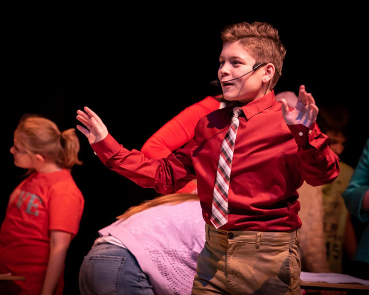 The cast of Freaky Friday the Musical  at 