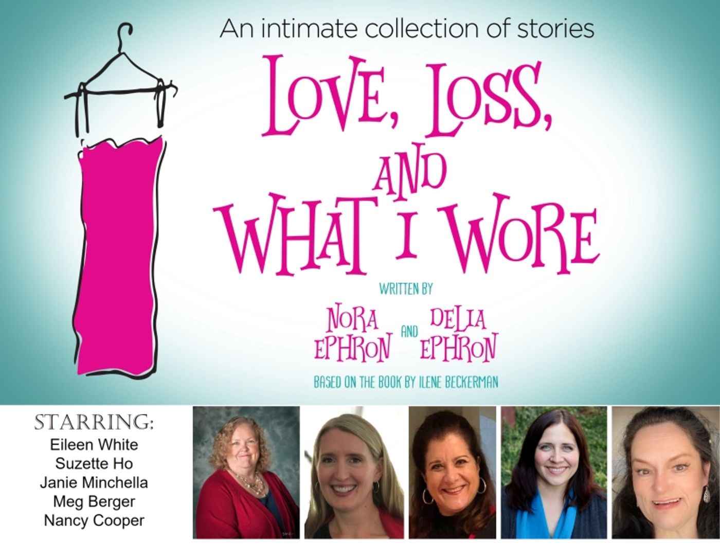 Interview: Janie Minchella and Alan Ellias of 'LOVE, LOSS, AND WHAT I WORE'  at St. Dunstan's At Cranbrook Playhouse.  Image