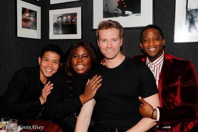 Telly Leung, Alex Newell, Mark MacKillop, Jelani Remy Photo