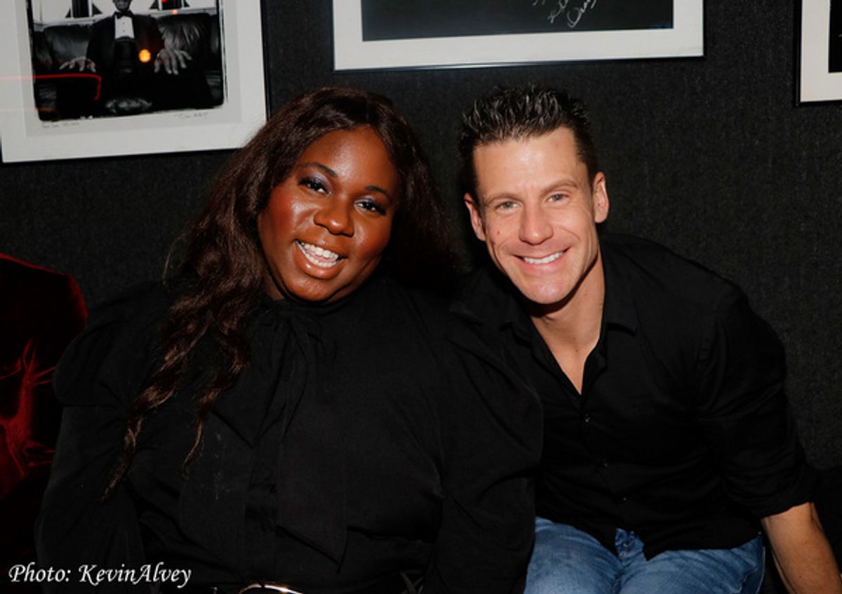 Alex Newell, Luke Hawkins at 