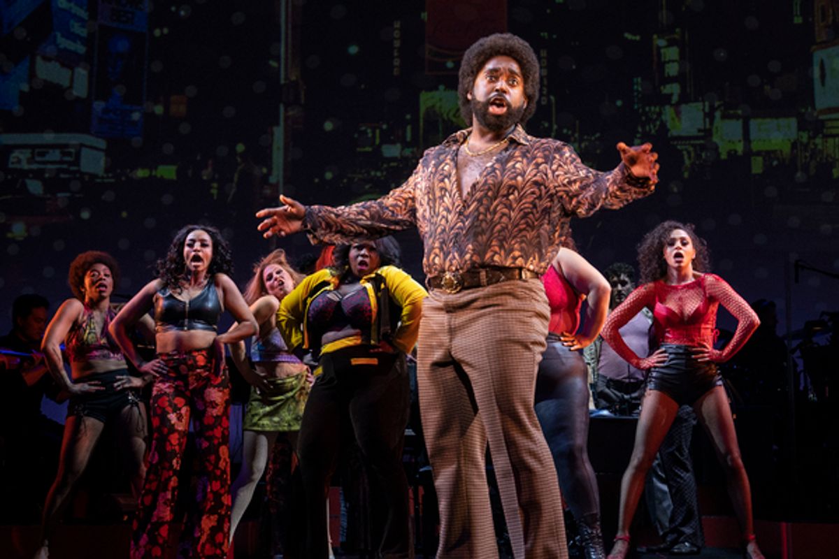 Mykal Kilgore, Ensemble at Photos: First Look at Encores! THE LIFE, Directed by Billy Porter