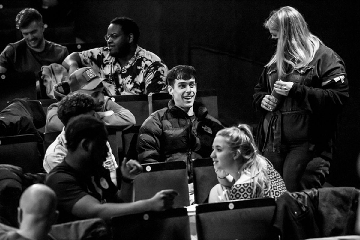 The Play That Goes Wrong Cast at Photos: Go Inside Stunt Rehearsals for THE PLAY THAT GOES WRONG