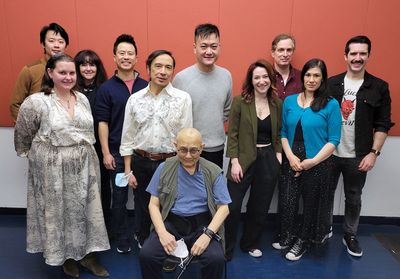 The full company of Citizen Wong Photo
