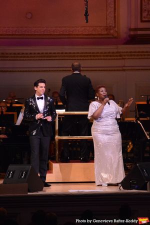 Tony DeSare, Steven Reineke and Capathia Jenkins Photo