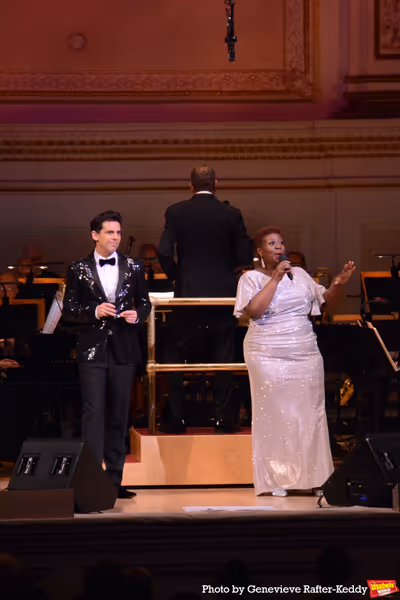 Tony DeSare, Steven Reineke and Capathia Jenkins Photo
