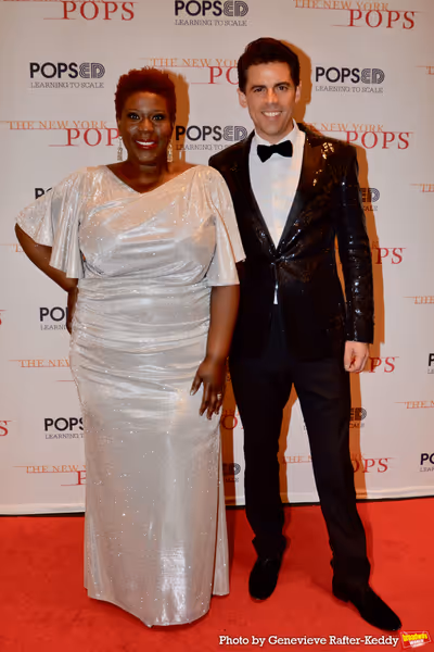 Capathia Jenkins and Tony DeSare Photo