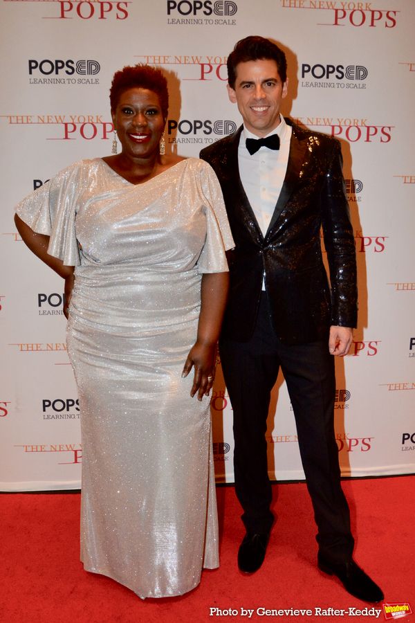 Capathia Jenkins and Tony DeSare Photo