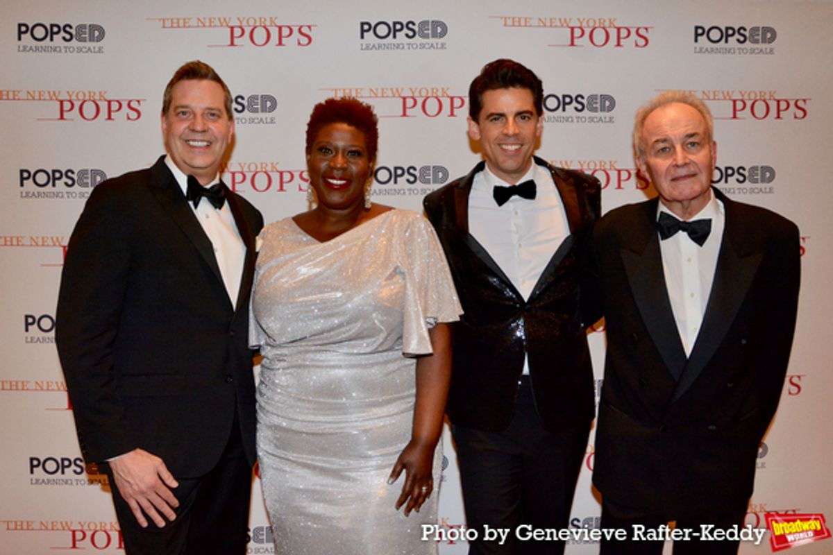 Steven Reineke, Capathia Jenkins, Tony DeSare and Christopher Riddle at 