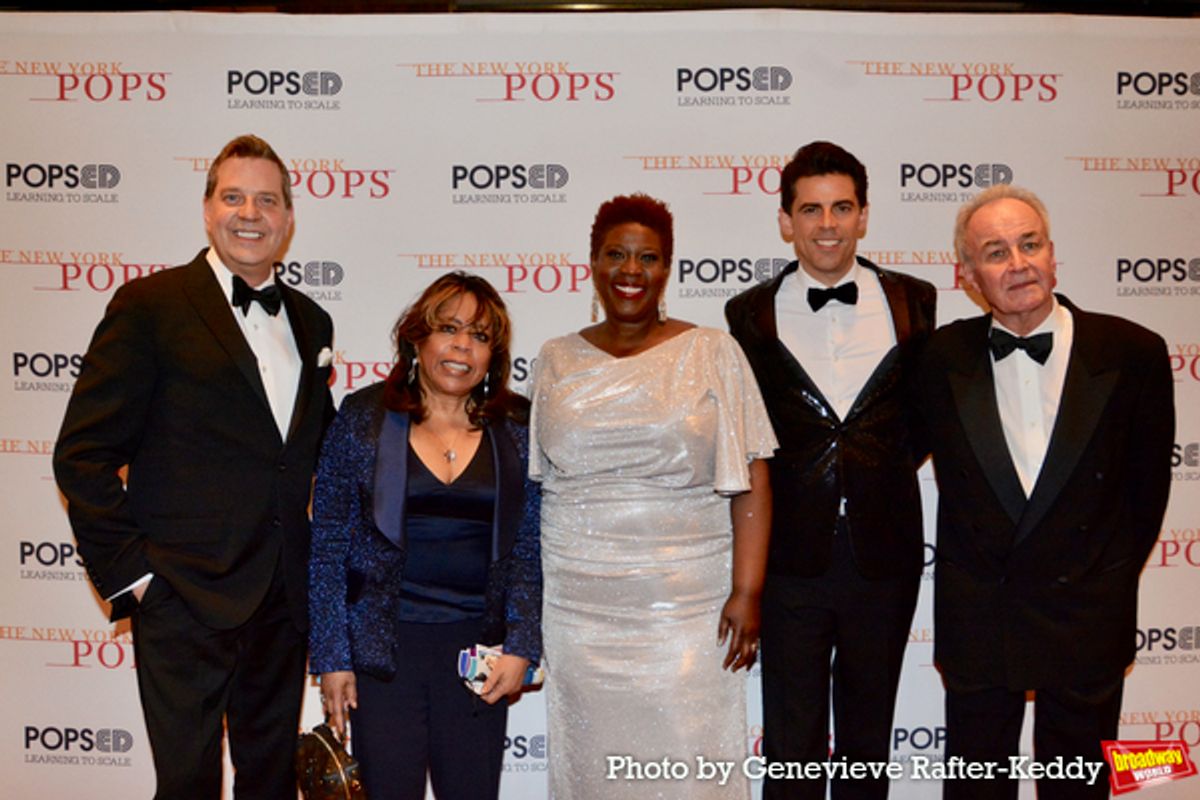 Steven Reineke, Valerie Simpson, Capathia Jenkins, Tony DeSare and Christopher RIddle at 