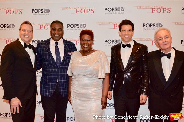 Steven Reineke, Norm Lewis, Capathia Jenkins, Tony DeSare and Christopher RIddle Photo