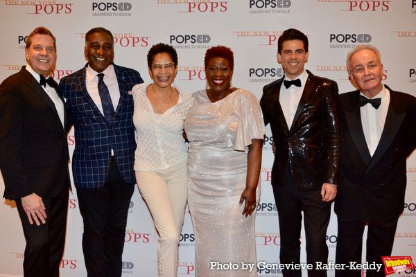 Steven Reineke, Norm Lewis, Allyson Tucker, Capathia Jenkins, Tony DeSare and Christo Photo
