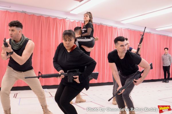 Photos: The Cast of AMERICANO! Meets The Press  Image