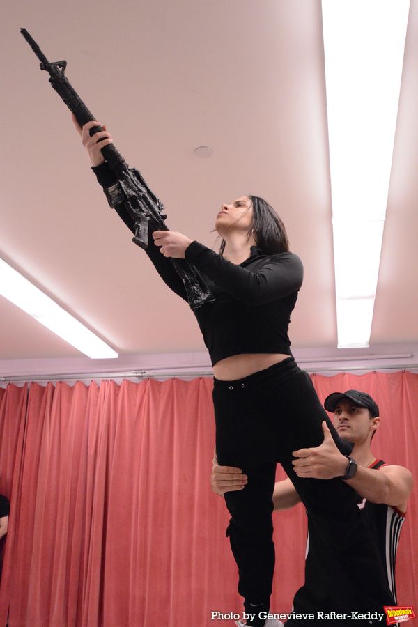 Photos: The Cast of AMERICANO! Meets The Press  Image