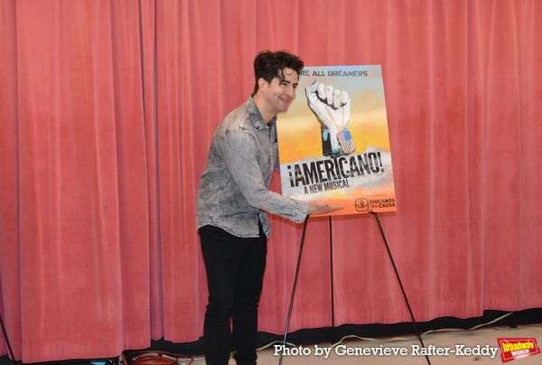 Photos: The Cast of AMERICANO! Meets The Press  Image