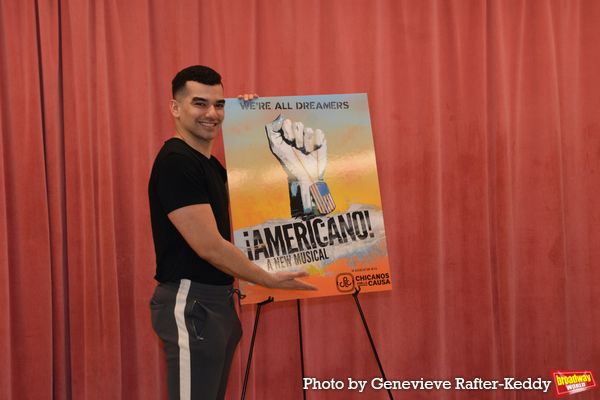 Photos: The Cast of AMERICANO! Meets The Press  Image