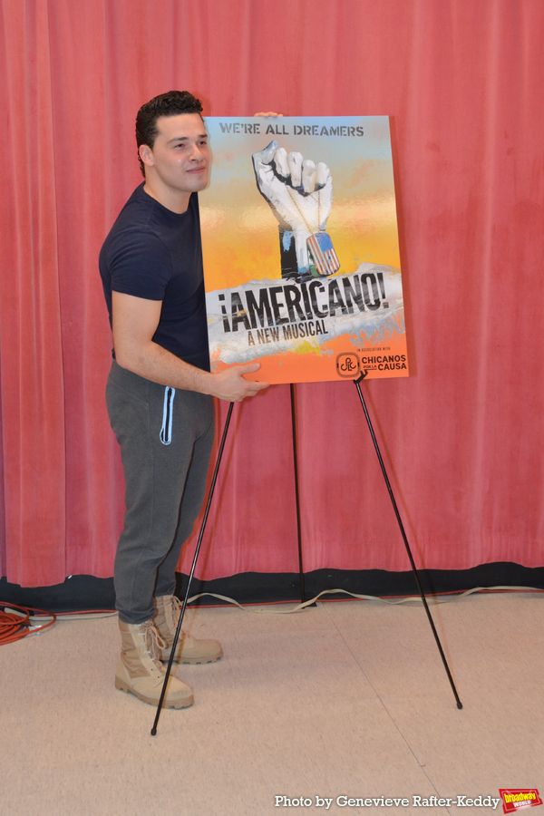 Photos: The Cast of AMERICANO! Meets The Press  Image