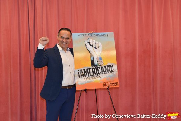 Photos: The Cast of AMERICANO! Meets The Press  Image
