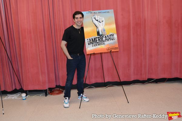 Photos: The Cast of AMERICANO! Meets The Press  Image