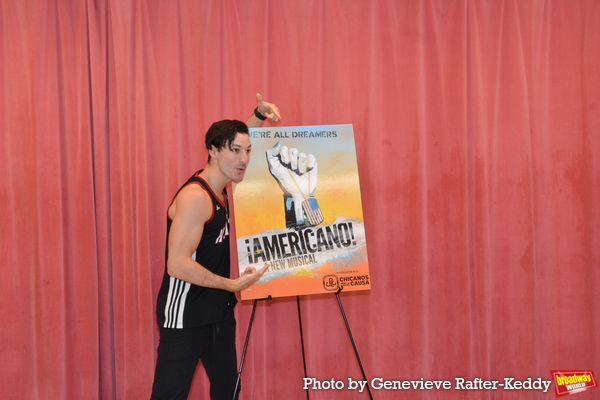 Photos: The Cast of AMERICANO! Meets The Press  Image