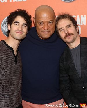 Darren Criss, Laurence Fishburne Photo