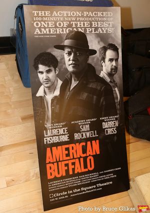 Signage for the revival of David Mamet's play "American Buffalo" @ BroadwayWorld Signage for the revival of David Mamet's play "American Buffalo" Photo