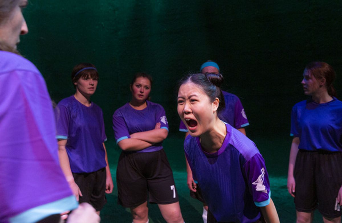 Natalia Achatz, Brooklyn Snyder, Joan Cheam and Hattie Ugoretz at Photos: The Theatre Group at SBCC Presents THE WOLVES