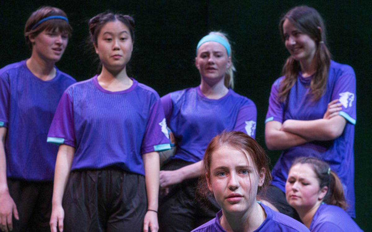 Natalia Achatz, Joan Cheam, Amanda Russell, Piper Eglin, Hattie Ugoretz and Brooklyn Snyder at Photos: The Theatre Group at SBCC Presents THE WOLVES