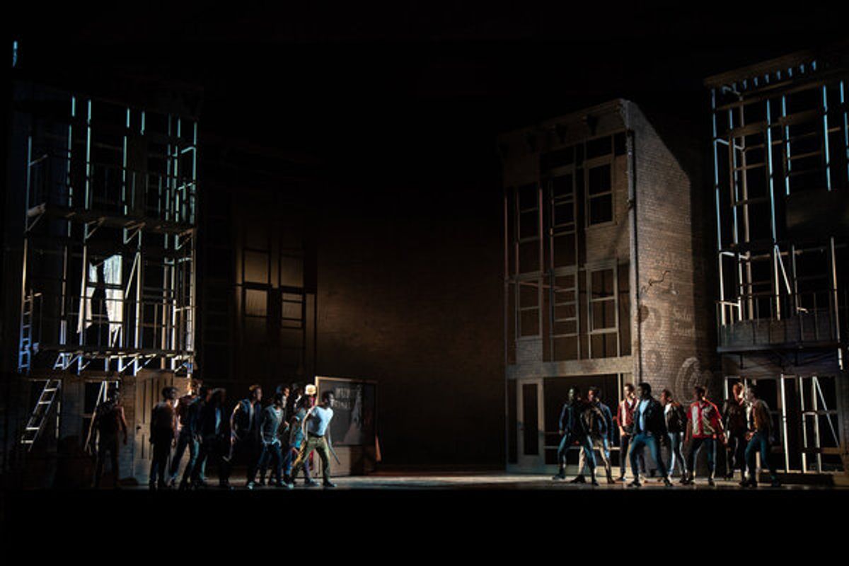 The Cast of WEST SIDE STORY at 