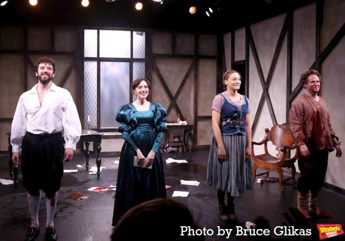 Michael Urie, Talene Monahon, Amelia Workman and Ryan Spahn  at 