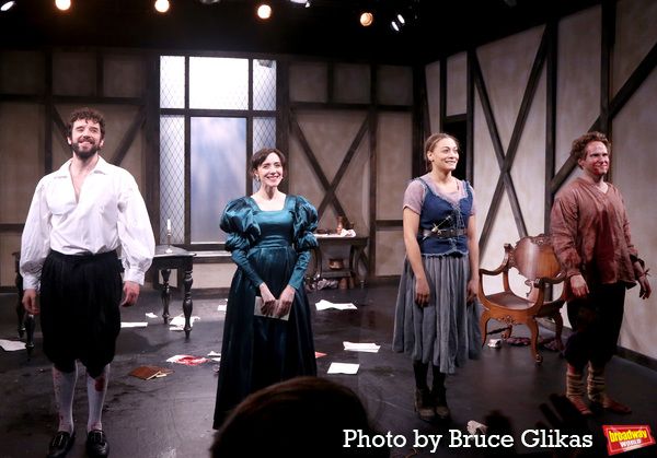Michael Urie, Talene Monahon, Amelia Workman and Ryan Spahn  Photo