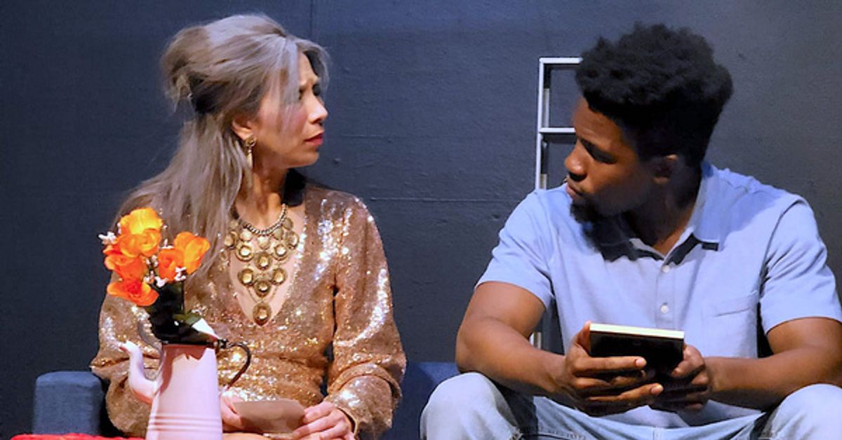 Nancy Yao as Mrs. Yang and Nya Yeanafehn as Maleek in By Your Side at Photos: Emerging Artists Theatre to Stage By Your Side: A Workshop Performance