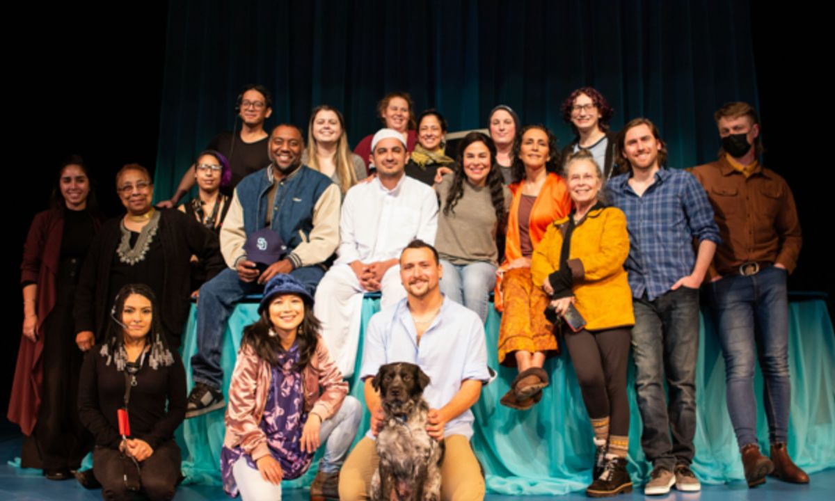 The cast and crew of ‘Water by the Spoonful’ at San Francisco Playhouse. at Photos: Inside Look at WATER BY THE SPOONFUL at The San Francisco Playhouse