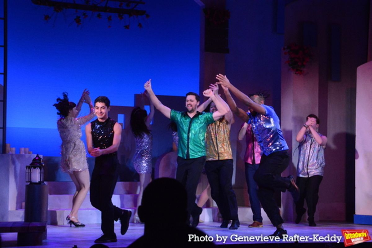 The Cast of Mamma Mia! at Photos: MAMMA MIA! Opens at The Argyle Theatre