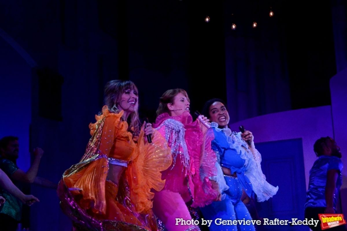 Gina Milo, Julie Cardia and Jaelle Laguerre at 