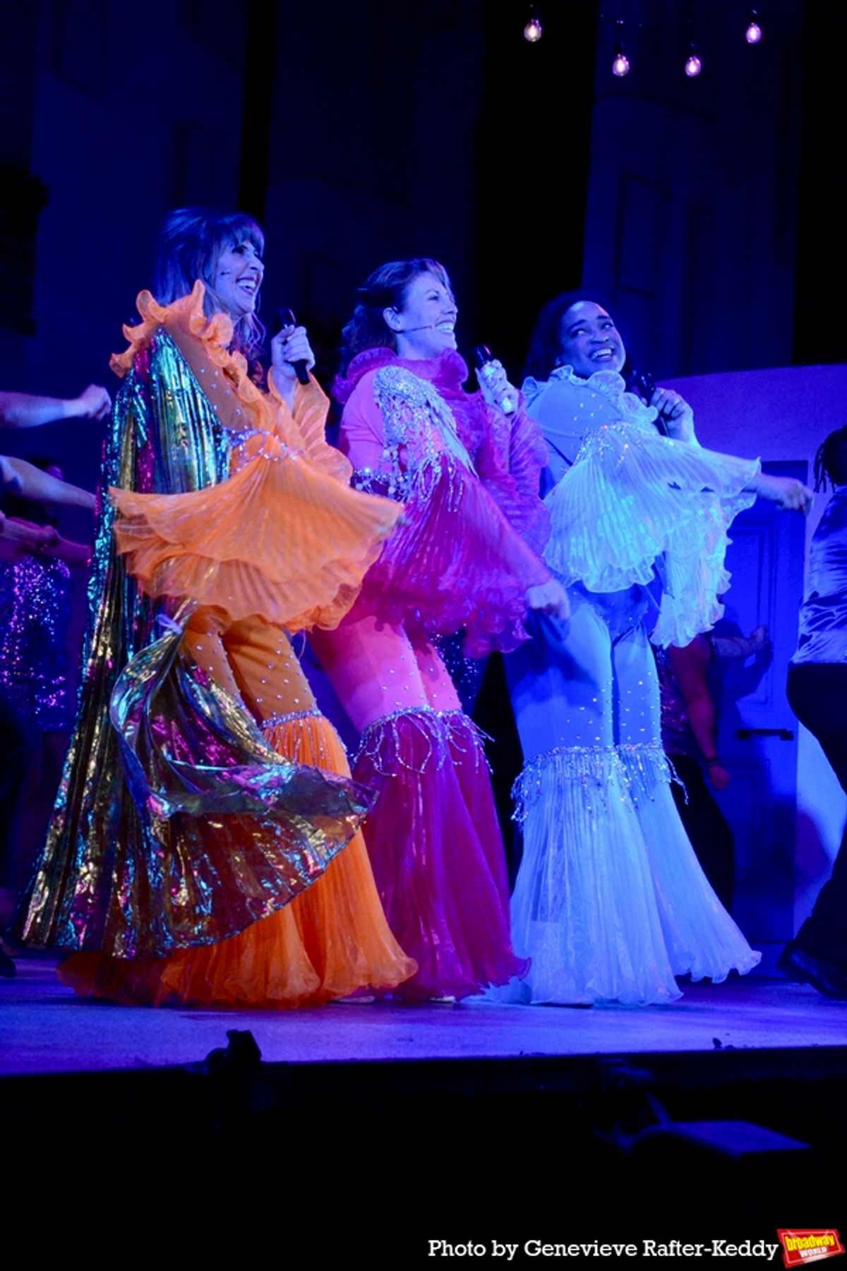 Gina Milo, Julie Cardia and Jaelle Laguerre at 