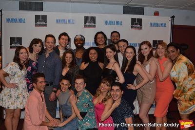 Cast and Creative Team of Mamma Mia that includes- Nikki Rinaudo-Concessi, Courtney F Photo