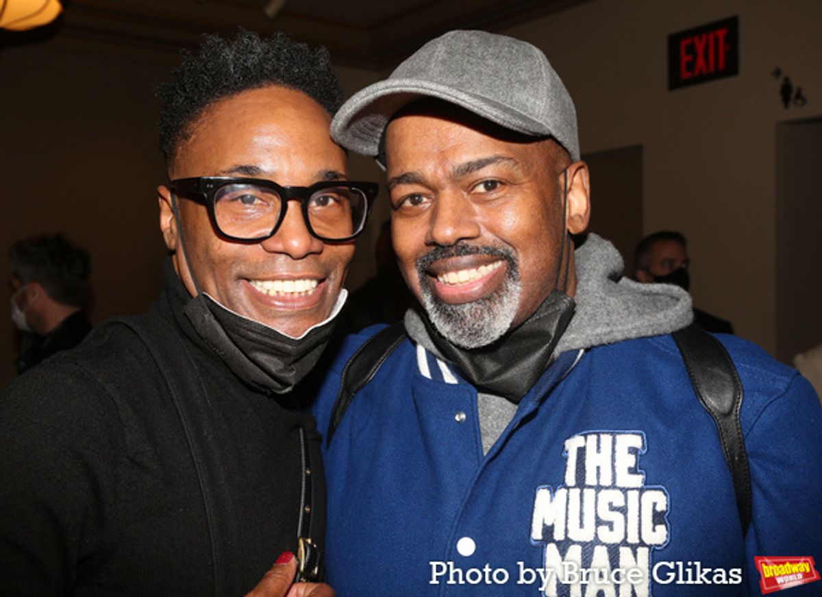 Billy Porter and Lance Roberts at 